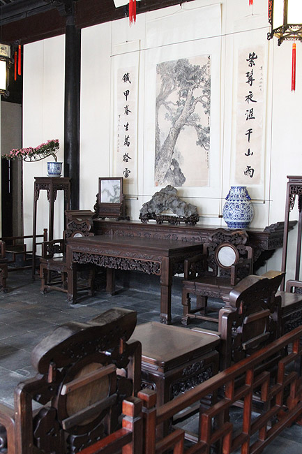 Сучжоу, Сад хозяина сетей, Зал десяти тысяч книг (Suzhou, Master of Nets Garden, Ten Thousand Volumes Hall)