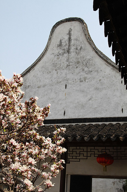 Сучжоу, Сад хозяина сетей, Комната поднимаясь к облакам (Suzhou, Master of Nets Garden, Ascending to Clouds Room)